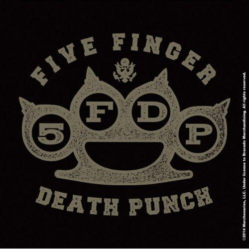 Five Finger Death Punch Cork Knuckle Duster Coaster