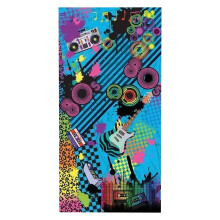 Bristol Novelty I Love The 80s Photo Backdrop (Pack of 3)