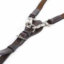 Velociti Gara Elasticated Leather Horse Draw Reins