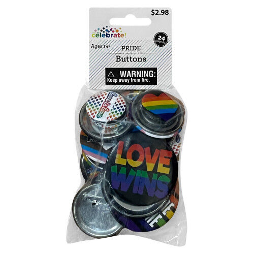 Pride Pride Rainbow Badge (Pack of 24) 1
