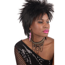 (One Size, Pink) Bristol Novelty 80s/Rave Earrings