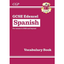 New GCSE Spanish Edexcel Vocabulary Book for exams from 2026 by CGP Bo