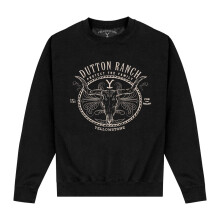 Yellowstone Unisex Adult Dutton Ranch Skull Sweatshirt