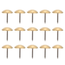 50Stk Goldene Polsternägel Kupfer Möbel Nägel Robuste