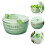 Lettuce Green Gemüsewaschmaschine Mit Und Abtropfbecken 9