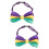 2Stk Herren Fliege Mehrfarbig Party Karneval Accessoire 8