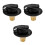 3Stk Rv Wasseranschluss Abs+messing Mit Filter Und Dichtender Flansch 7