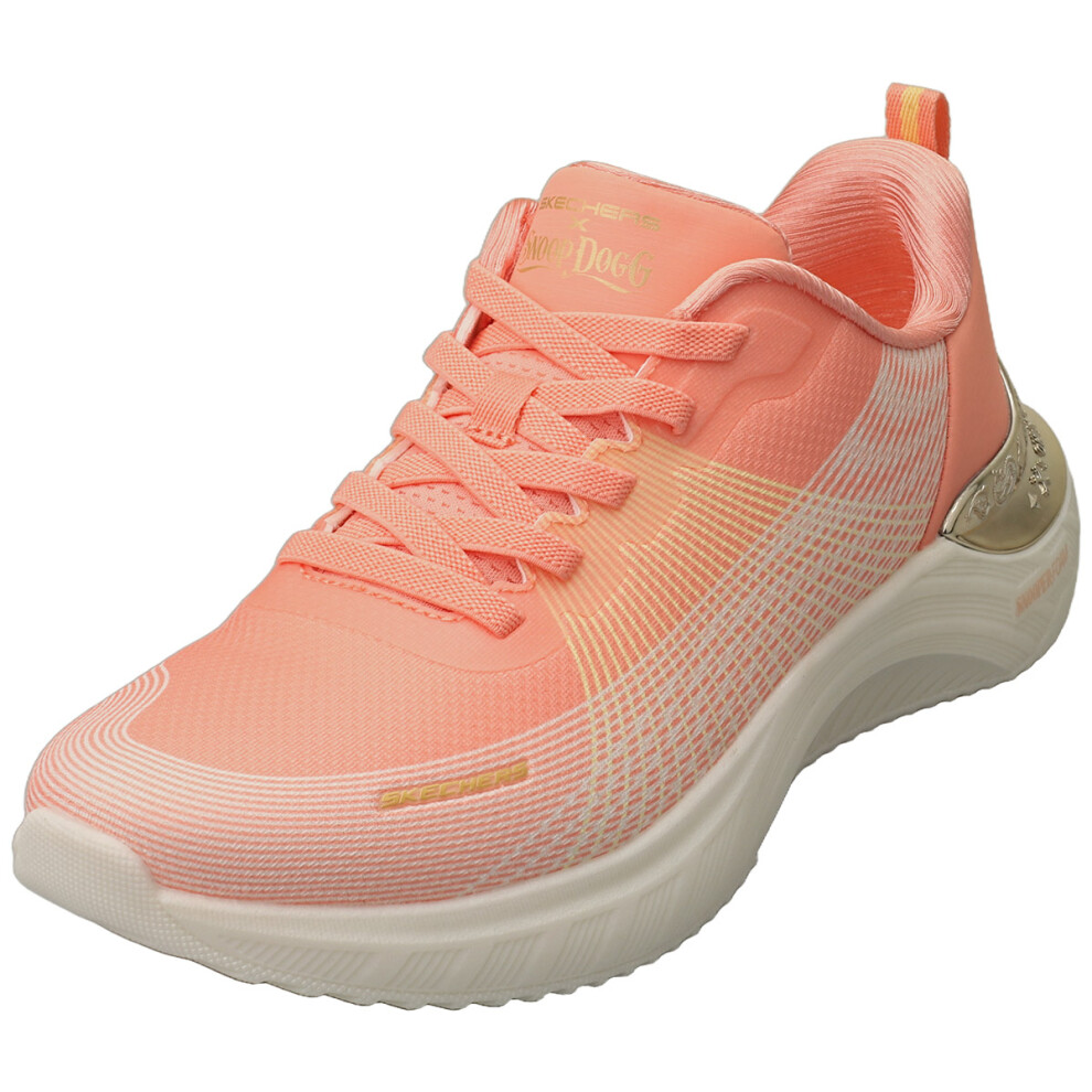 Skechers (5) Snoop Dogg Snoop Ace Womens Fashion Trainers In Orange
