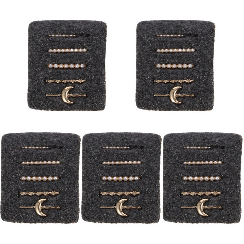 5Sets Uhrarmband Dekorative Ringe Charms Set 1