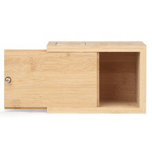 2Stk Pet Cinerary Box Bambus Khaki Kleine Urne Für