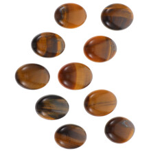 10Stk Edle Schokoladen Cabochons Naturstein Für Basteln