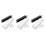 3Sets Türloch-Abdeckplatten Metall & ABS , Einfache Montage 6