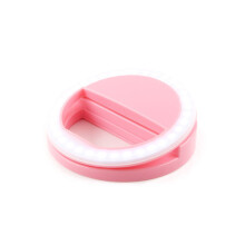 3Stk Pink Selfie Ringlicht Mit 36 LED, Ideal Für Fotos Bei