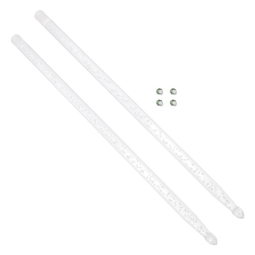 2Sets Helle Acryl Drumsticks Für Bühne Und Percussion Bunt