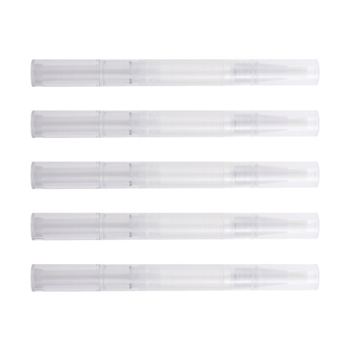 24Pièces Transparents Vides Pour Et Vernis 1