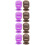 8Pcs Portable Silicone Makeup Sponge Holders Cosmetic Puff Storage Box 8