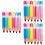 18Pièces Décor Crayons Gonflables Grand Format PVC Usage Festif École 8