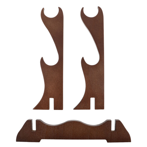 3Pièces Support Bureau Bois Café Pour Flûte Et Piccolo Multi-Hauteur