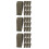 30Pièces Boucles Élastiques Nylon Olive Pour Fixation Ceinture Outdoor 5