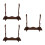 3Pièces Support Bureau Bois Café Pour Flûte Et Piccolo Multi-Hauteur 9