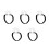 5Pièces Guide Posture Archet Violon Polyvalent Pour Joueurs Débutants 8