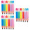 18Pièces Décor Crayons Gonflables Grand Format PVC Usage Festif École 9