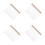 40Pcs Transparent Acrylic Incense Storage Tubes with Removable Covers 4