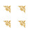 4Pièces Applique PVC Décorations Murales Salle Séjour 7