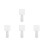 4Pcs White Acrylic Cheering Sticks with LED Light for DIY Sublimation 9
