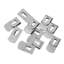 20Pcs Metal Spring Tape Measure Clip Secure Back Holder for Tool Belts