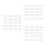 120Pcs Plastic Valance Retainer Clips Hidden for Window Blinds 7