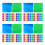 2000Pièces Papier Aluminium Couleur Assortie 9