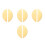 4Paires Instruments Percussion Allegro Enfants Portables 9