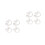 4Pairs Waterproof Silicone Ear Plugs Noise Reducing for Interphone Use 10