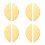 4Paires Instruments Percussion Allegro Enfants Portables 8