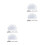 4Ensembles Kit Costume Perruque Sourcils Fils 6