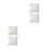 4Pièces Inserts De Coussin Blancs Carrés En Matière Pour Salon 7