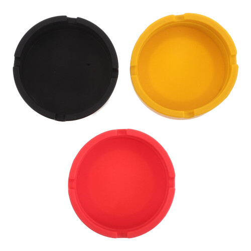 6Pièces Porte-Cendres Silicone Résistant Multi-Usage Home Hotel Bureau 1