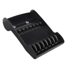 3Pcs Hair Scissors Storage Black - Practical Salon Tools Organizer