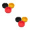 6Pièces Porte-Cendres Silicone Résistant Multi-Usage Home Hotel Bureau 5