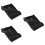 3Pcs Hair Scissors Storage Black - Practical Salon Tools Organizer 6