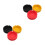 6Pièces Porte-Cendres Silicone Résistant Multi-Usage Home Hotel Bureau 7