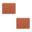 2Pcs Light Brown Desk Pad Office Mouse Pad Non-Slip Waterproof 5