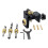 2Sets Woodwork Drilling Locator Black Aluminum Punching Location Tool 1