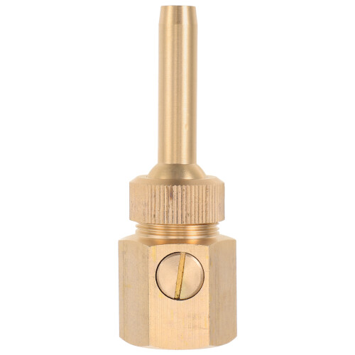 3Pcs Durable Brass Fountain Nozzles Golden Adjustable