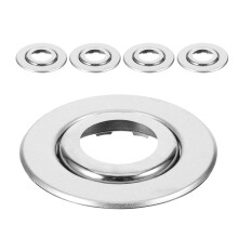 5Pièces Couvre-Têtes De Sprinklers En Inoxydable Argent Pour Mur