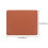 2Pcs Light Brown Desk Pad Office Mouse Pad Non-Slip Waterproof 9