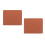 2Pcs Light Brown Desk Pad Office Mouse Pad Non-Slip Waterproof 4