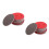 40Pcs Bowling Ball Maintenance Kit Red Sponge Sanding Pads Set 4