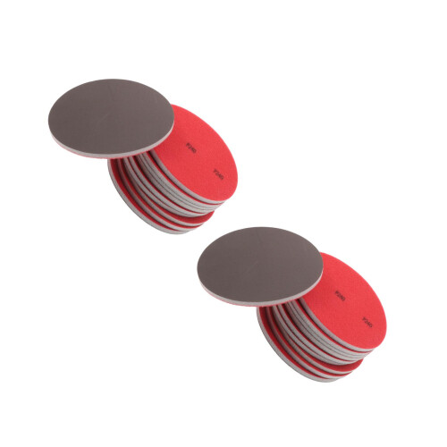40Pcs Bowling Ball Maintenance Kit Red Sponge Sanding Pads Set 2